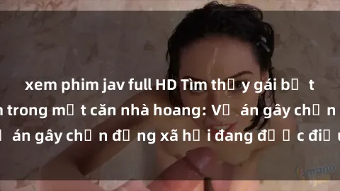 xem phim jav full HD Tìm thấy gái bị trói và bị hiếp dâm trong một căn nhà hoang: Vụ án gây chấn động xã hội đang được điều tra vào.